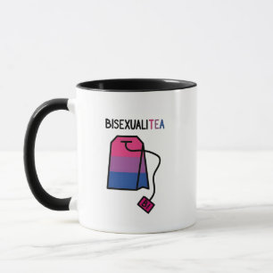 BisexualiTEA Bi Pride Flag Bisexueller Tee Tasse