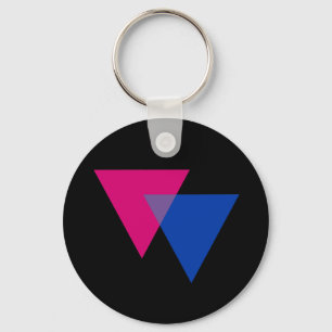 Bisexuality-Symbol Schlüsselanhänger