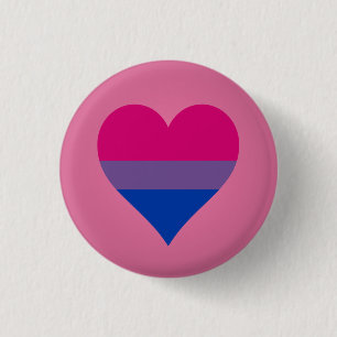 Bisexualityflaggenknopf Button