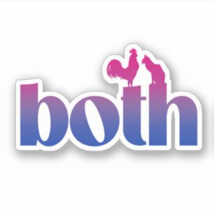 Bisexuell Beide Aufkleber