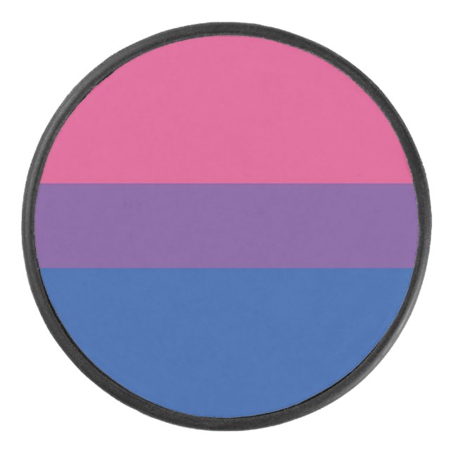 Bisexuell Eishockey Puck (Vorderseite)
