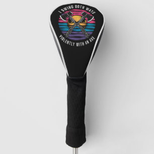 Bisexuell ich schwinge auf beiden Seiten Axt Lusti Golf Headcover