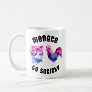 Bisexuelle Bedrohung der Gesellschaft Kaffeetasse
