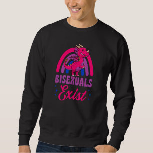 Bisexuelle Extreme Bisexual Dragon Pride Liebe Reg Sweatshirt