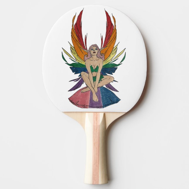 Bisexuelle Fee Tischtennis Schläger (Vorderseite)