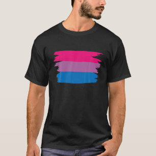 Bisexuelle Flagge Bisexualität LGBT Bi Pride T-Shirt