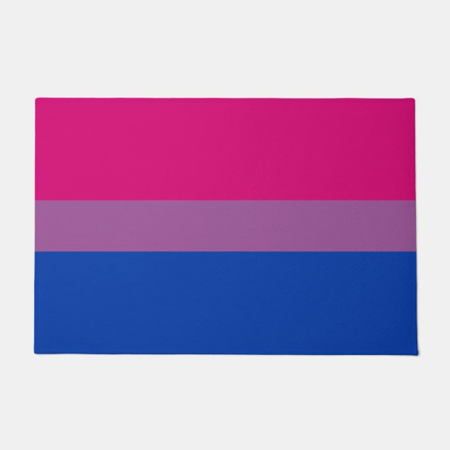 Bisexuelle Flagge Doormat Fußmatte (Vorderseite)