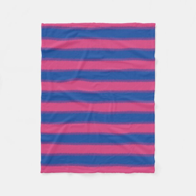 Bisexuelle Flagge Fleecedecke (Vorderseite)