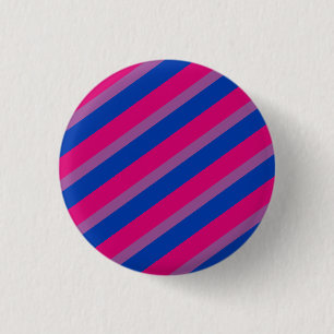 Bisexuelle Flaggen   Bisexueller Stolz Button