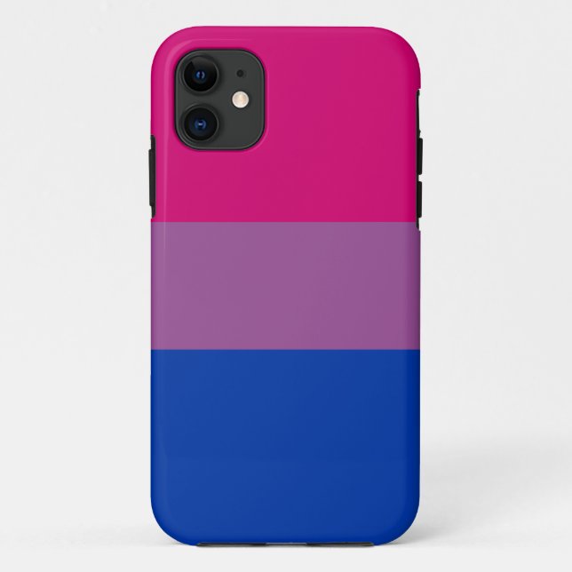 Bisexuelle Pride-Flagge Case-Mate iPhone Hülle (Rückseite)