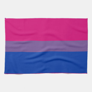 Bisexuelle Pride-Flagge Geschirrtuch