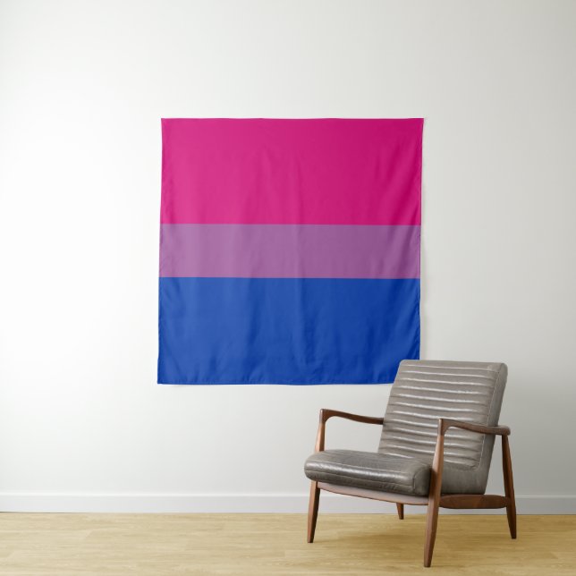 Bisexuelle Pride-Flagge Wandteppich (Beispiel)