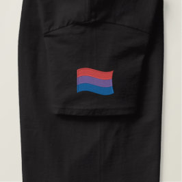 Bisexuelle Stolperflagge Besticktes T-Shirt