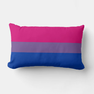 Bisexuelle Stolperflagge Lendenkissen
