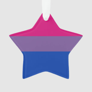 Bisexuelle Stolperflagge Ornament