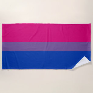 Bisexuelle Stolperflagge Strandtuch