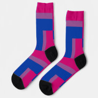 Bisexuelle Stolz-Socken mit Inspiriert Crew