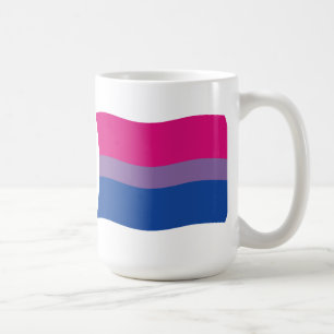 Bisexuelle Tasse der Flagge