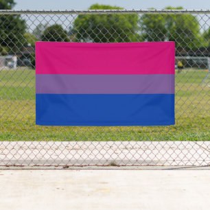 Bisexuellen-Stolz-Flagge Banner