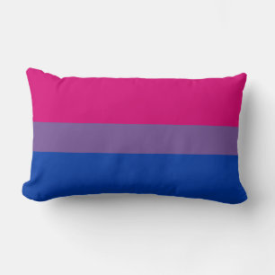 Bisexuellen-Stolz-Flagge Lendenkissen