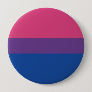 Bisexuellen-Stolz-Flaggenstreifen Button