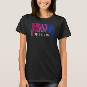 Bisexueller Barcode Prix Chicago Illinois Que Aest T-Shirt