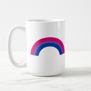 Bisexueller Regenbogen Kaffeetasse