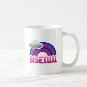 BISEXUELLER REGENBOGEN KAFFEETASSE