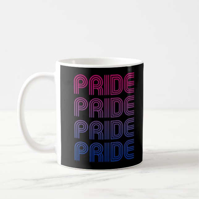 Bisexueller Retro-Stolz Kaffeetasse (Links)