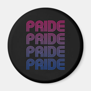Bisexueller Retro-Stolz Magnet