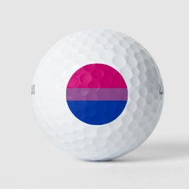 Bisexueller Stolz (Bi-Flagge) Golfball