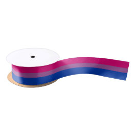 Bisexueller Stolz (Bi-Flagge) Satinband