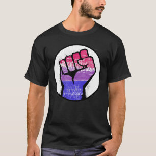 Bisexueller Stolz-Faust-T-Shirt T-Shirt