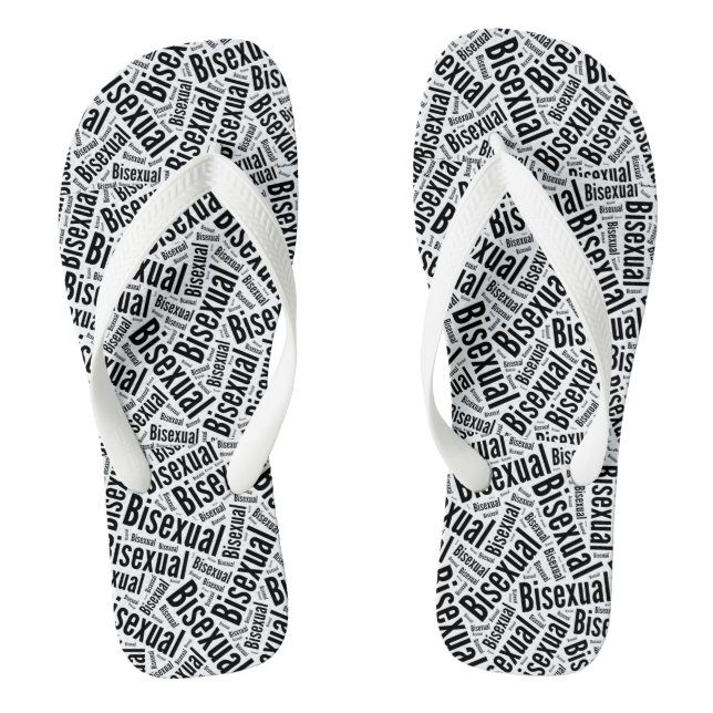 Bisexueller Stolz Flip Flops (Fußbett)