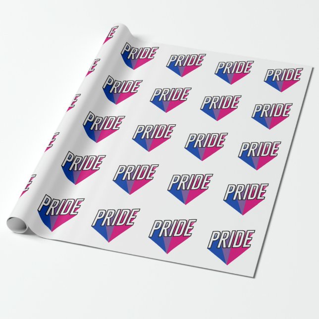 Bisexueller Stolz Geschenkpapier (Ungerollt)