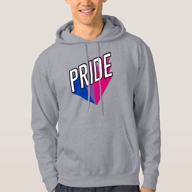 Bisexueller Stolz Hoodie (Vorderseite)