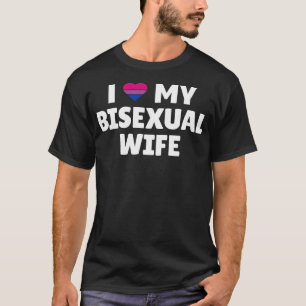 Bisexueller Stolz - Ich Liebe meine bisexuelle Ehe T-Shirt