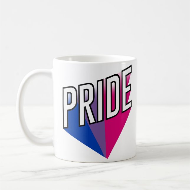 Bisexueller Stolz Kaffeetasse (Links)