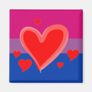 Bisexueller Stolz Magnet