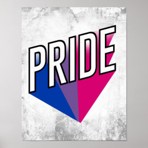Bisexueller Stolz Poster