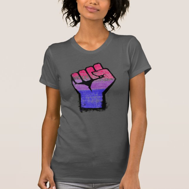 Bisexueller Stolz T-Shirt (Vorderseite)