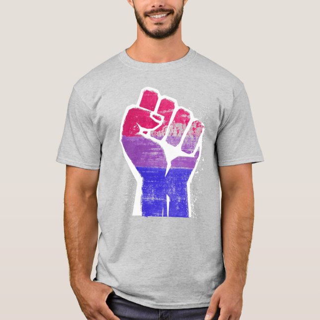 Bisexueller Stolz T-Shirt (Vorderseite)