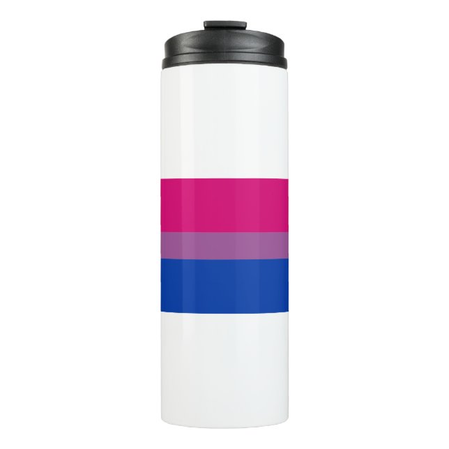 Bisexueller Stolz Thermosbecher (Vorderseite)