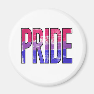 Bisexueller Stolz-Wort Magnet