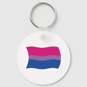 Bisexueller Stolzflag-Anhänger Schlüsselanhänger