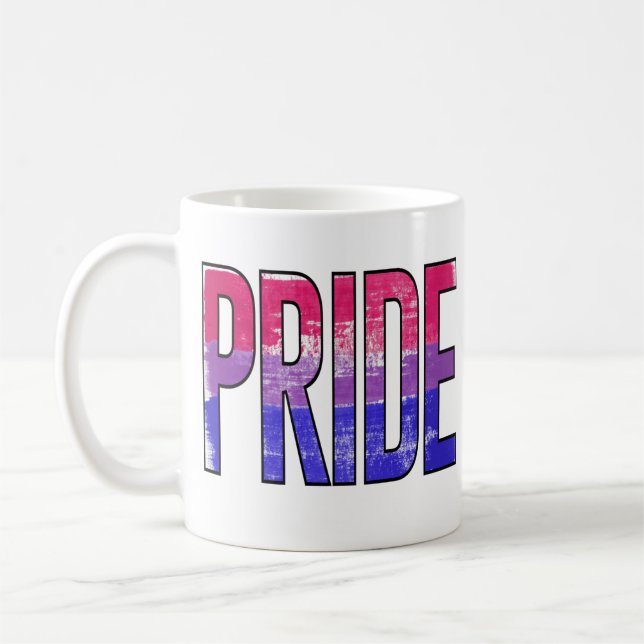 Bisexuelles Stolperwort Kaffeetasse (Links)