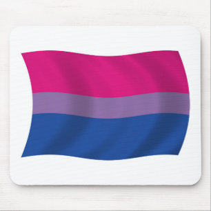 Bisexuelles Stolz-Flagge-Mauspad Mousepad