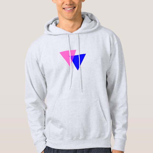 Bisexuelles Symbol Hoodie (Vorderseite)