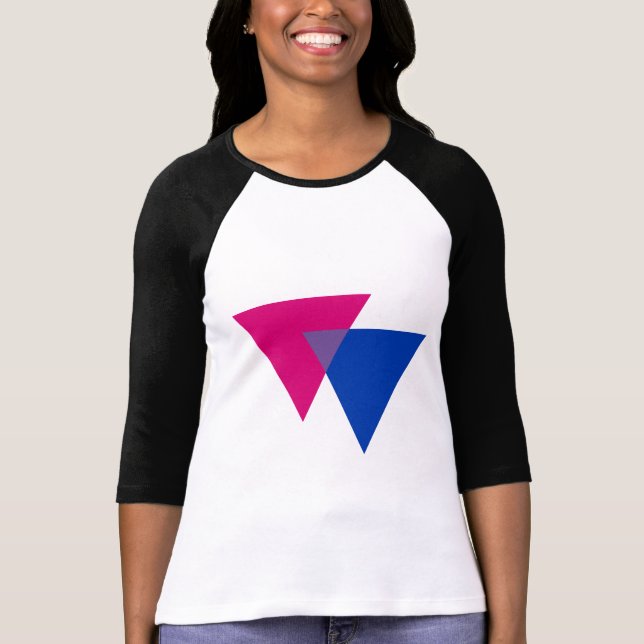 Bisexuelles Symbol T-Shirt (Vorderseite)