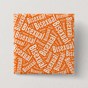 BISEXUELLES WORT-MUSTER-WEISS - .PNG BUTTON
